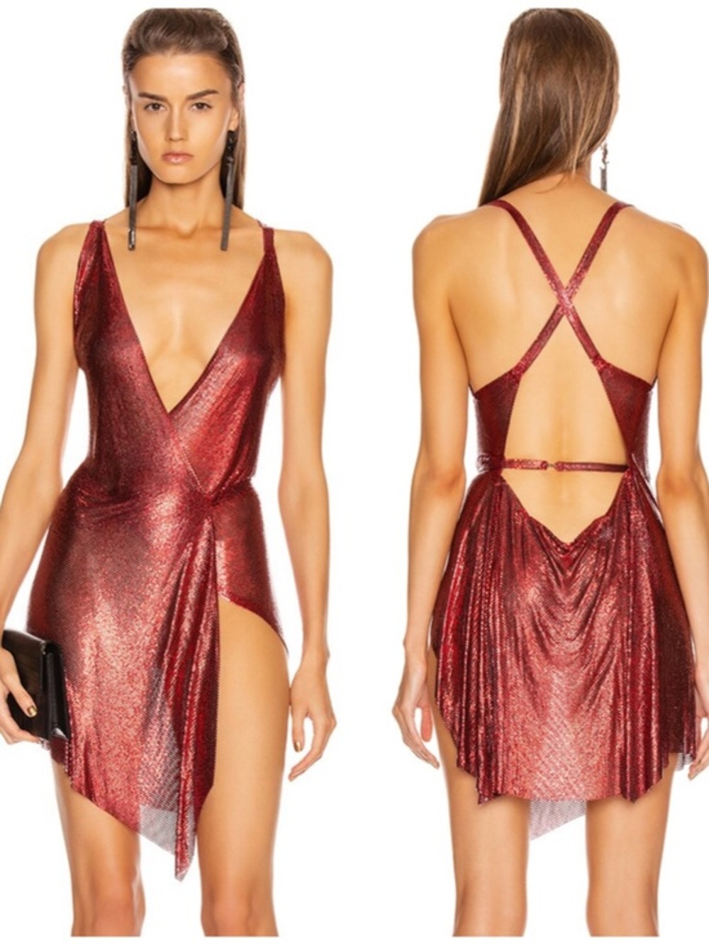 FANNIE SCHIAVONI FRAN Dress Size Medium (M) $2500